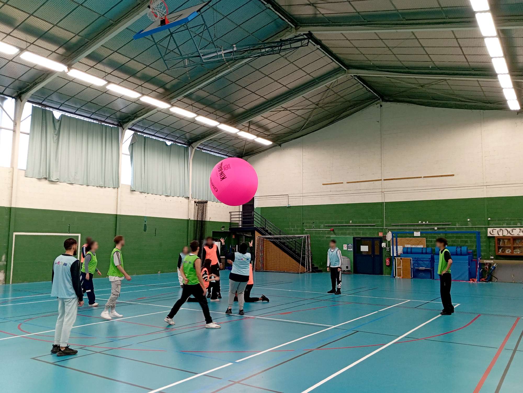 Atelier sportif avec l'UFOLEP 37