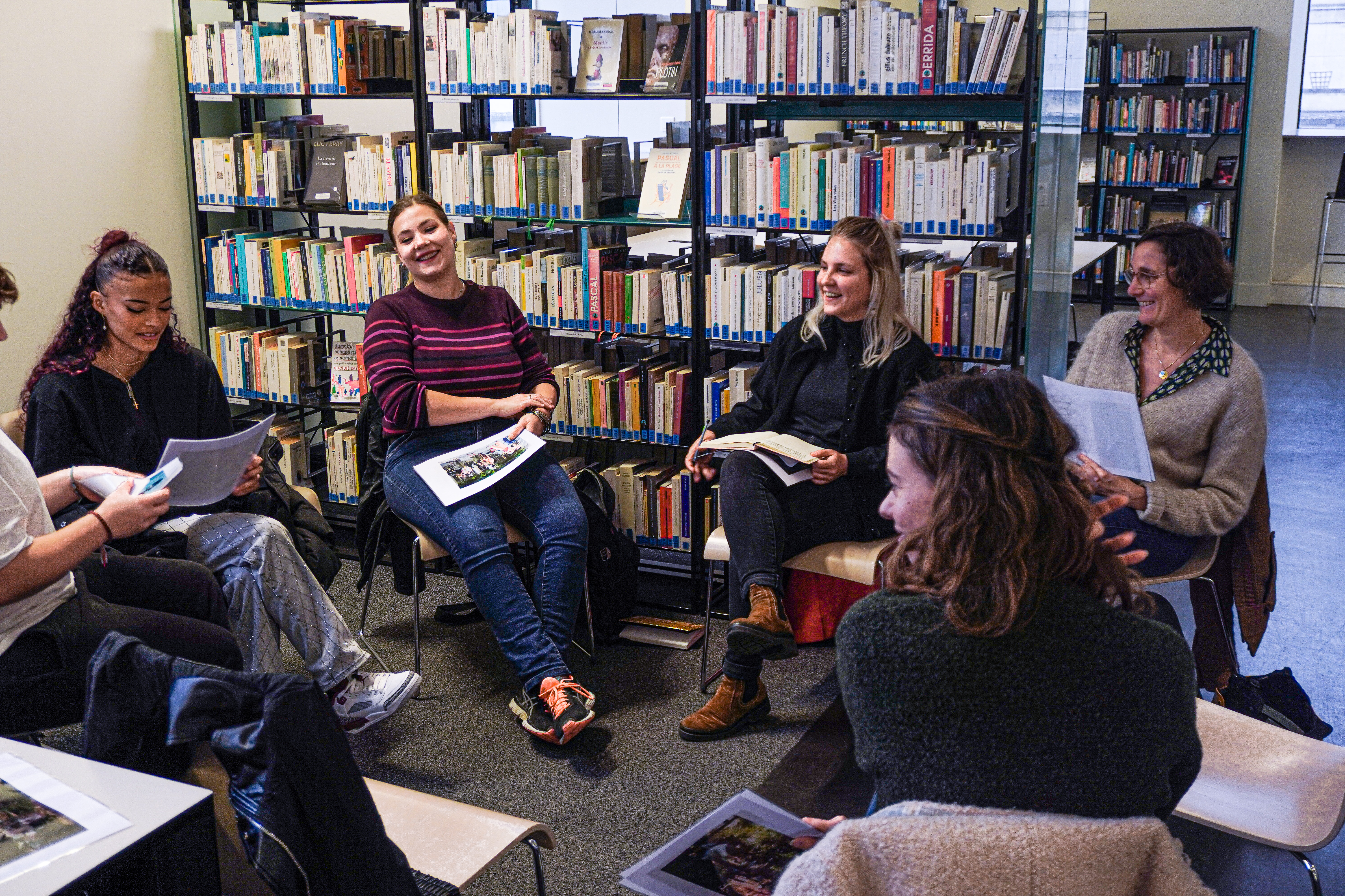 Visite de la Bibliothèque Municipale de Tours